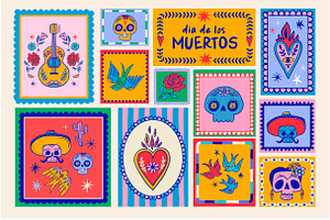 Day of the Dead collection, a Graphic by Marish