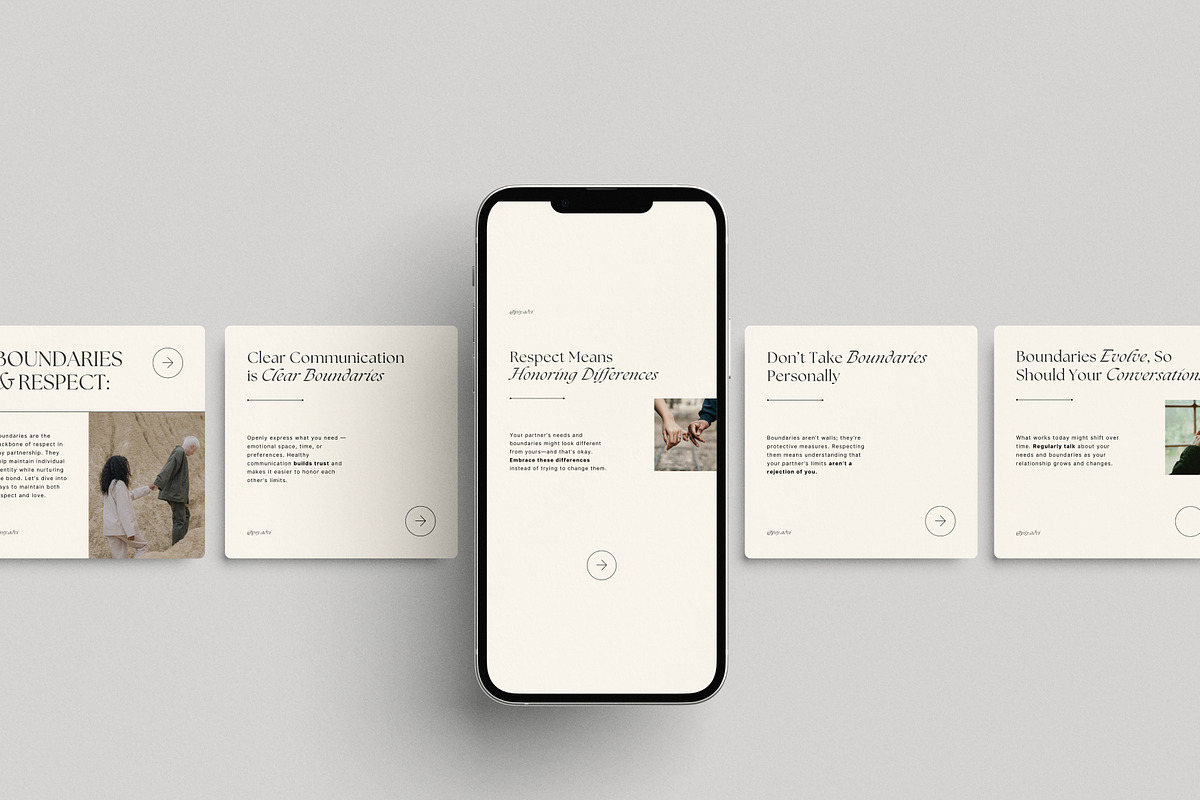 Mental Health Instagram Templates, a Social Media Template by Chewie Co (Photo 12 of 12)