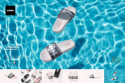 Slide Sandals Mockup Set, a Product Mockup by Creatsy (Thumbnail 1 of 12)