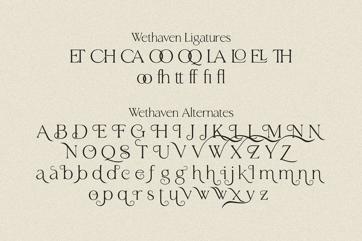 Wethaven – Luxury Serif Font, a Serif Font by Modikstype (Photo 6 of 12)