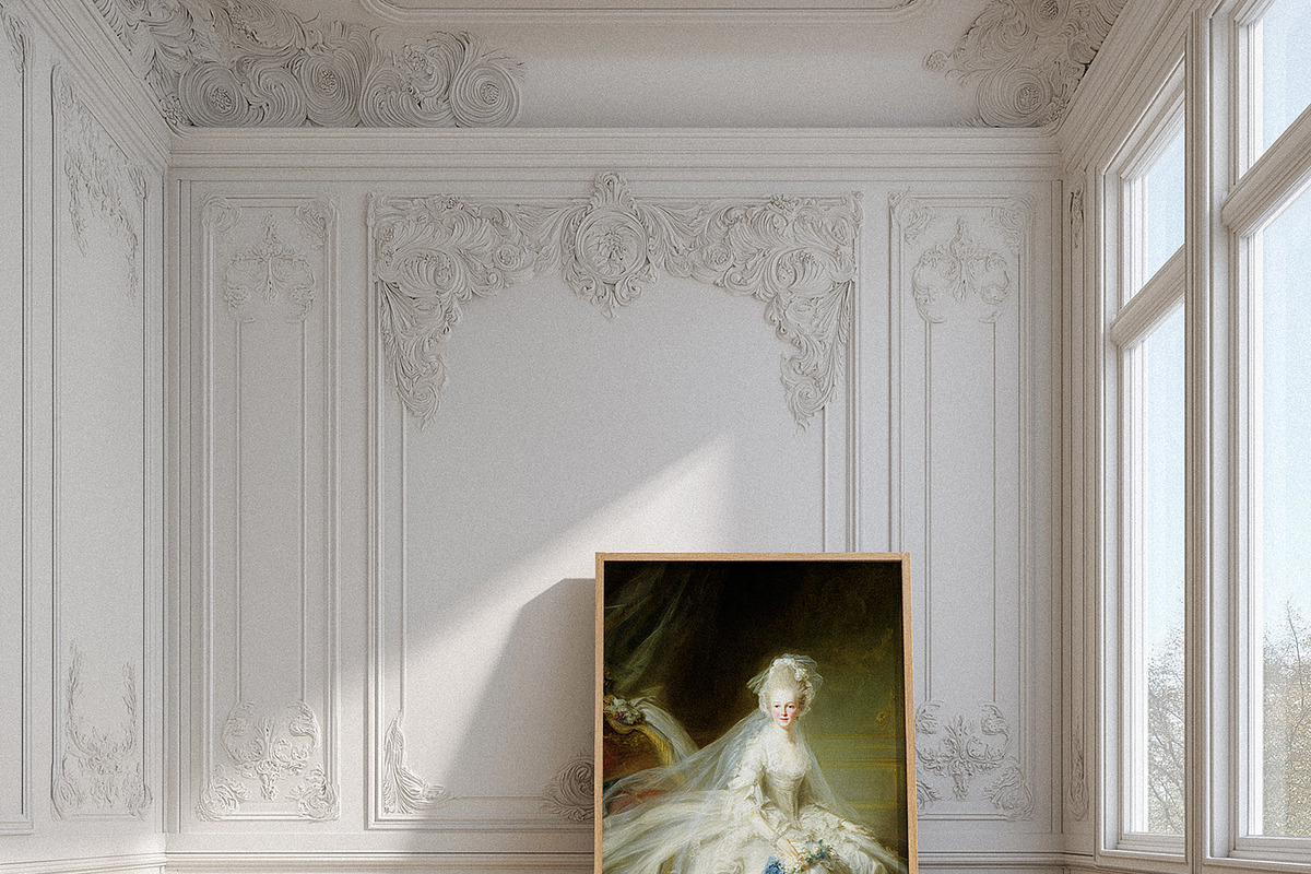 Versailles - Rococo Art Prints Set, an Object Graphic by Kaleriia