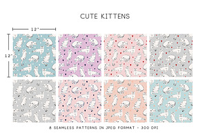 Cute Cat Pattern - Pretty House Cat