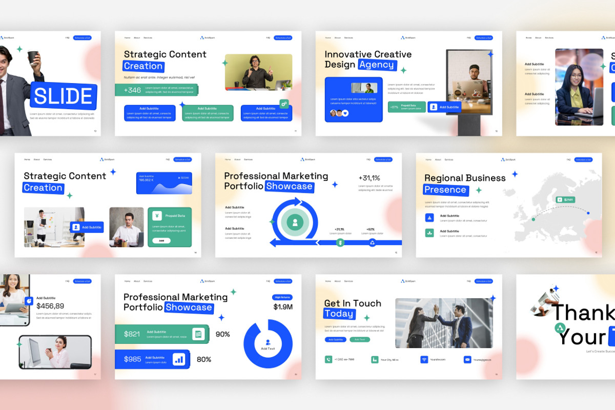 Marketing Agency Portfolio Keynote, a Presentation Template by Loin Studio (Photo 4 of 4)