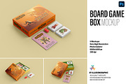 Board Game Box Mockup - 5 views, a Packaging Mockup by Illusiongraphic (Thumbnail 1 of 19)