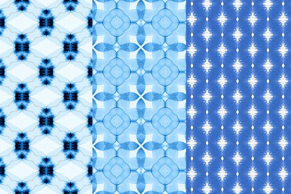 Boho Tie Dye Digital Papers, a Pattern Graphic by BonaDesigns (Photo 2 of 2)