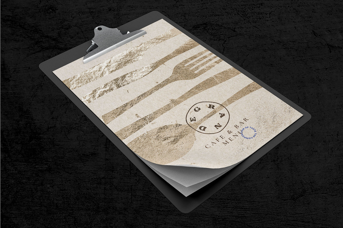 Rustic Restaurant Menu Template, a Flyer Template by BrandPacks (Photo 5 of 6)