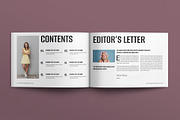 Fashion Magazine Design Landscape, a Magazine Template by E-Type (Thumbnail 2 of 8)