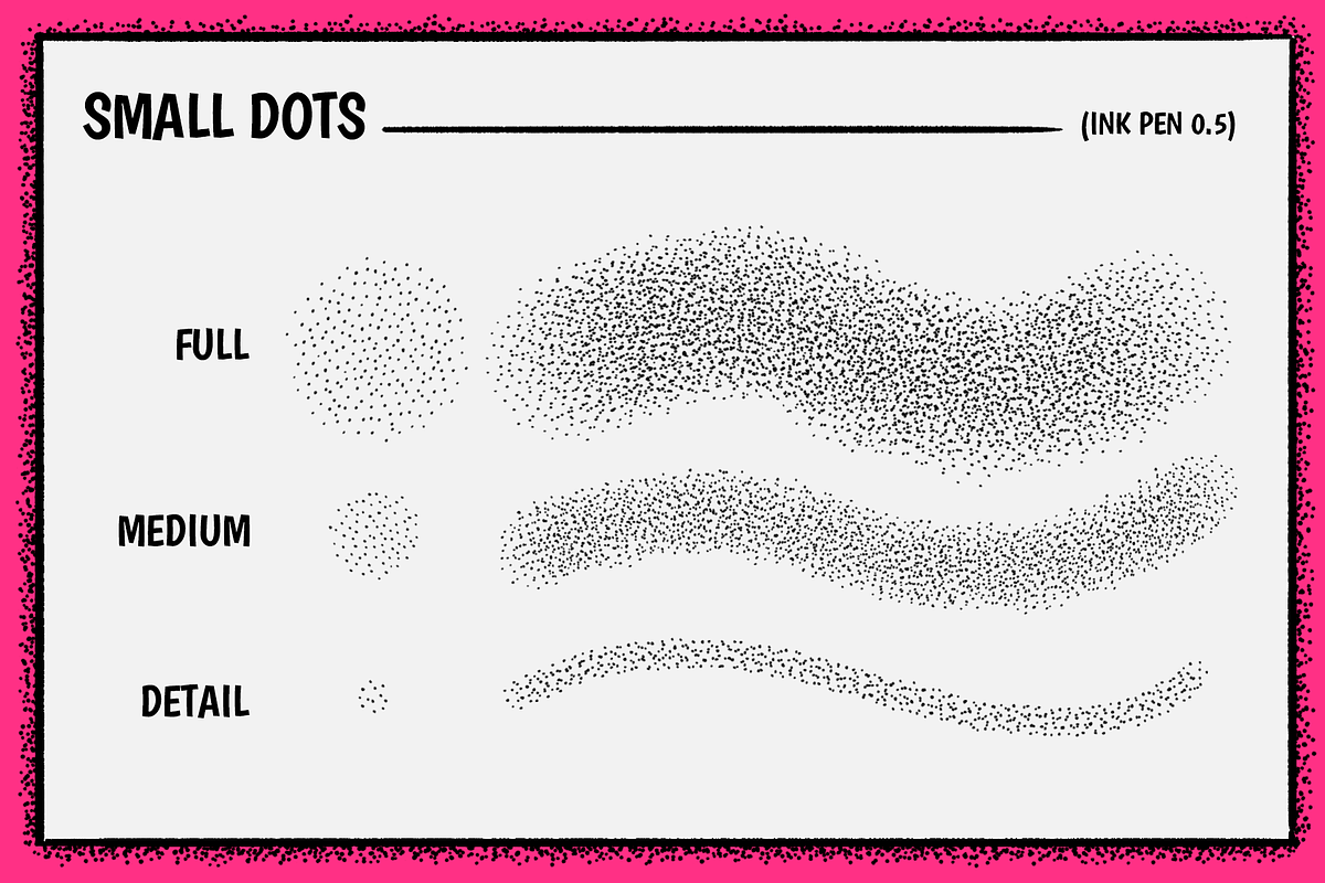 Procreate Ink and Stippling Brushes, a Brush Add-On by Graphic Roadie (Photo 7 of 9)