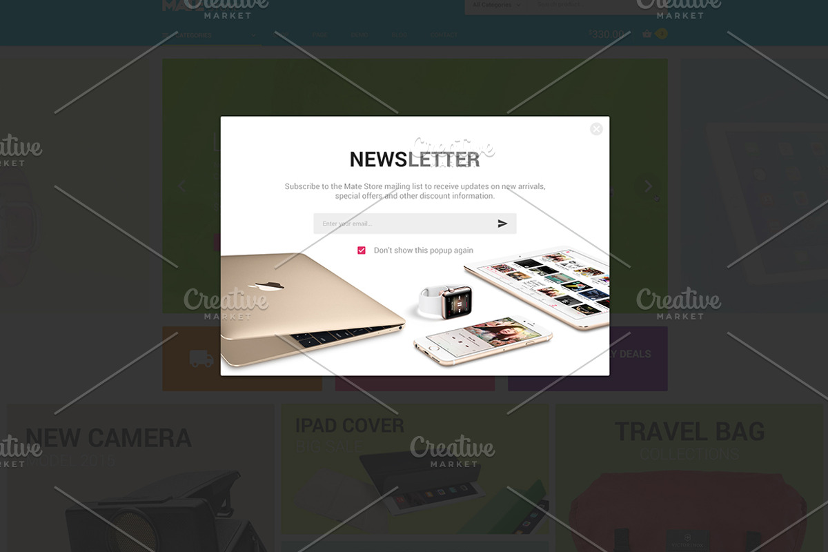 MATE | Multipurpose Material PSD, a Websites & App Template by EngoCreative.com (Photo 5 of 5)