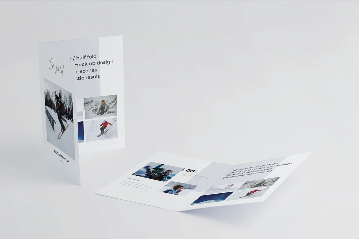 A5 Bifold/Half-Fold Brochure Mockup, a Print Template by Mockstore (Photo 3 of 10)