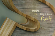 Wooden – 3D Lettering, a Graphic by Deeezy (Thumbnail 3 of 5)