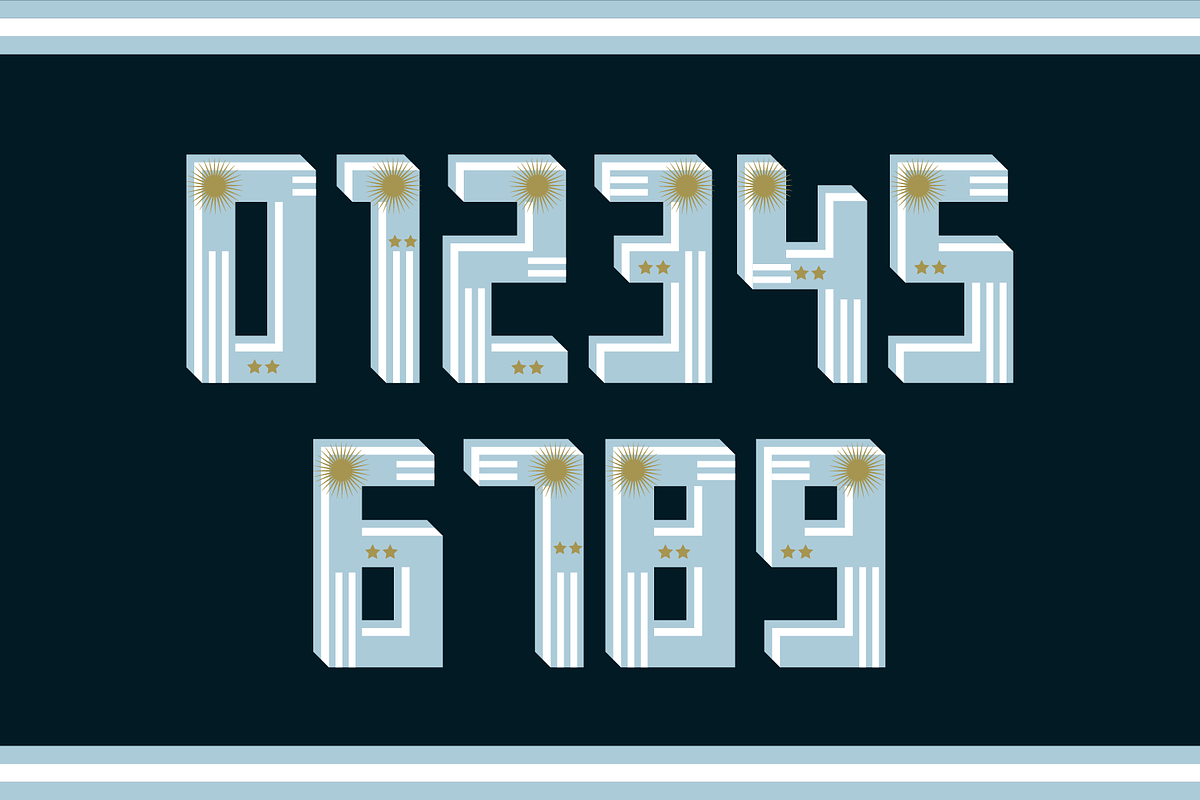 Argentina Font preview 4