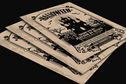 Halloween Party Vintage Flyer, a Flyer Template by Muhamad Iqbal hidayat (Thumbnail 4 of 4)