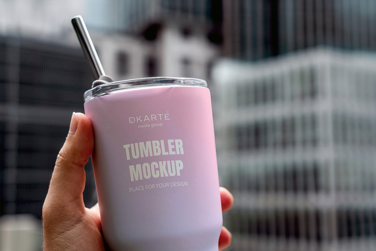 Tumbler Mockups To Go, a Cups & Container Mockup by Dikarte.Store (Photo 11 of 14)