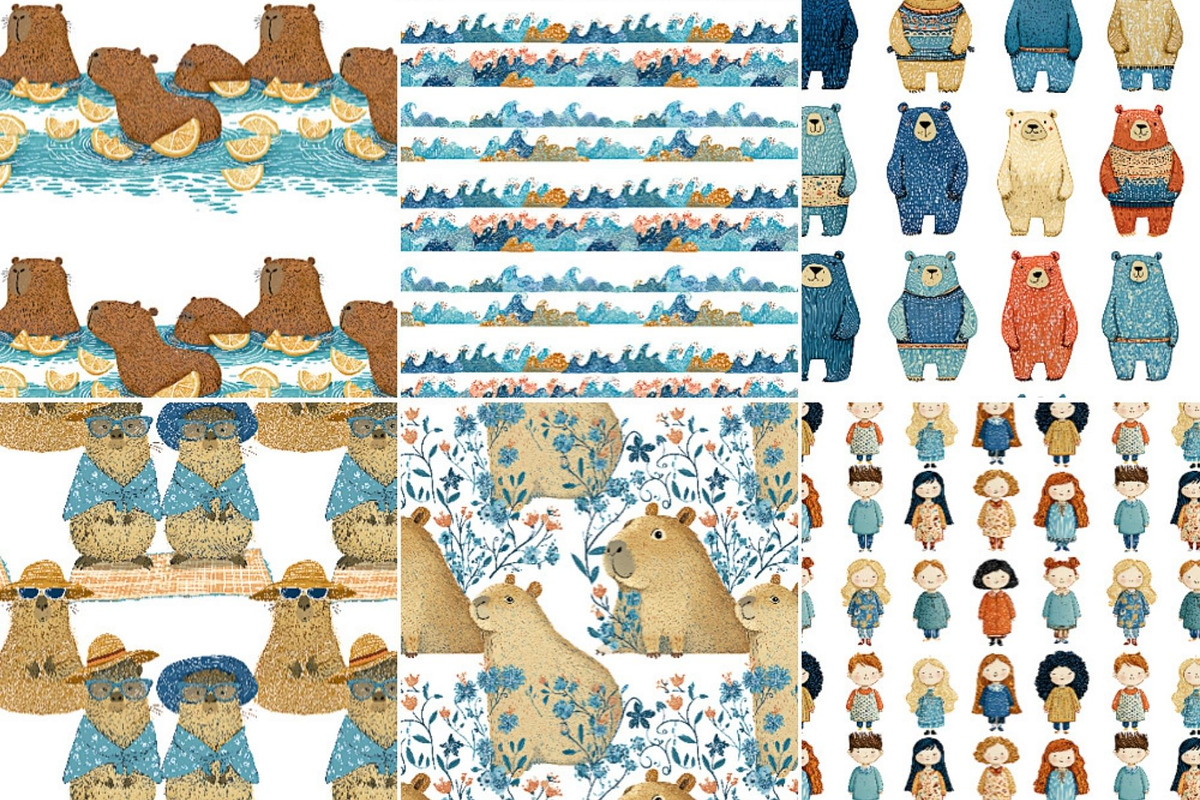 Cute Capybara Clipart Watercolor, an Animal Illustration by Nicole Branger Art (Photo 10 of 21)