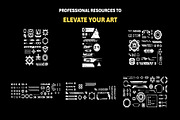Sci-Fi Decal Overlays, an Object Graphic by Mikel Blazgad (Thumbnail 4 of 10)
