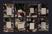 Christmas Card Mockup Collection, an Advertising Mockup by Emilie Cliche (Thumbnail 2 of 5)