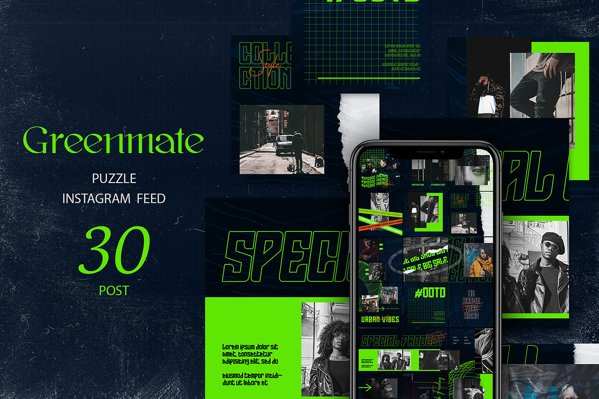 Bundle Streetwear Instagram Vol1, a Social Media Template by Azruca (Photo 19 of 22)