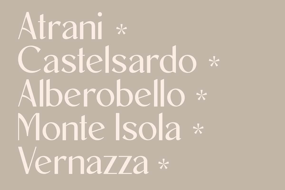 New Machiato Classy Sans Serif, a Sans Serif Font by Storytype Studio (Photo 4 of 15)