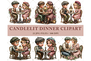 Candlelit Dinner JPG, a Person Illustration by Memories By Lea (Thumbnail 3 of 7)