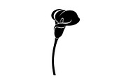 Black Lily Flower Vector Bundle, an Illustration by Designs_River (Thumbnail 4 of 51)