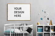 15 bedroom poster mock up, a Household Mockup by ChromiumHeart (Thumbnail 15 of 17)