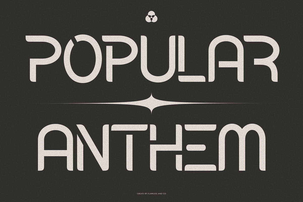 Polaryon - Sans Serif Display Font, a Sans Serif Font by Flawless And Co (Photo 4 of 10)