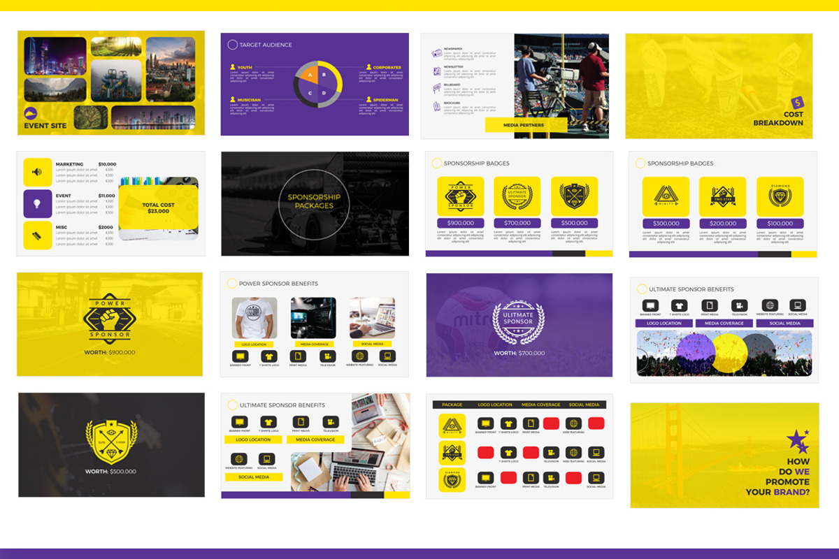 Sponsorship Pitch, a Presentation Template by ZohairKhanLtd (Photo 3 of 4)