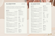 Minimal Resume & Cover Letter, a Resume Template by byalikhan (Thumbnail 5 of 5)