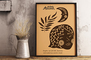 Lady Autumn. Vector feminine mystery, an Object Graphic by anna khramtsova (Thumbnail 2 of 14)
