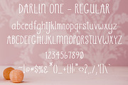Darlin One // Sweet Font Trio, a Sans Serif Font by by Masselyn (Thumbnail 5 of 7)
