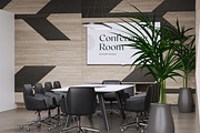 Conference Room Mockup, an Advertising Mockup by HanaSaka_Studio (Thumbnail 3 of 5)