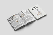 Book Mockup, a Books & Magazine Mockup by scribrostudio (Thumbnail 6 of 10)