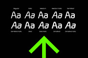 Neuromax Sans Serif Display Font, a Sans Serif Font by UICreative (Thumbnail 3 of 13)