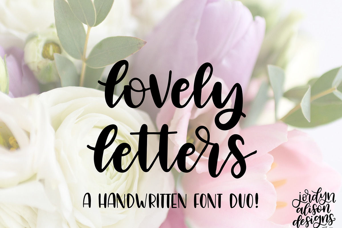 Hand Lettered Font Bundle preview 2