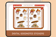 Cozy Mushroom GoodNotes Sticker Pack, a Food Illustration by Ashy's Art Studio (Thumbnail 2 of 5)