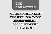 THEWanted, a Serif Font by Kenrichi (Thumbnail 6 of 8)