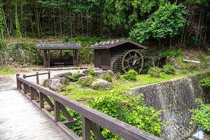 Water mill along the Nakasendo trail between Magome and Tsumago,, a Nature Photo by GoodGoods
