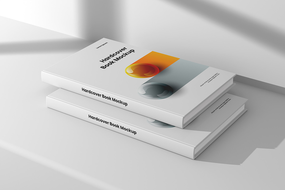 Hardcover 5x8 inch Book Mockup, a Books & Magazine Mockup by Illusiongraphic (Photo 13 of 32)