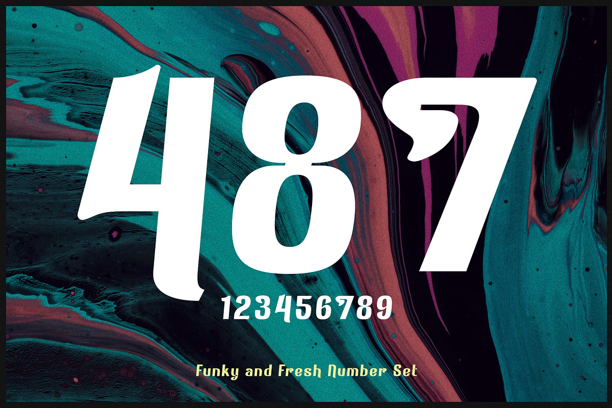 Asheboro | Groovy Retro Modern Font, a Sans Serif Font by Parker Creative (Photo 5 of 7)