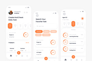 Task Management App Ui Kits