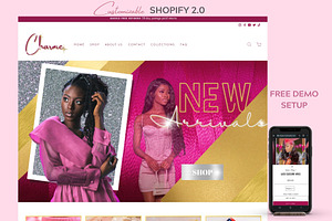 Shopify Theme-CharmeBoutique