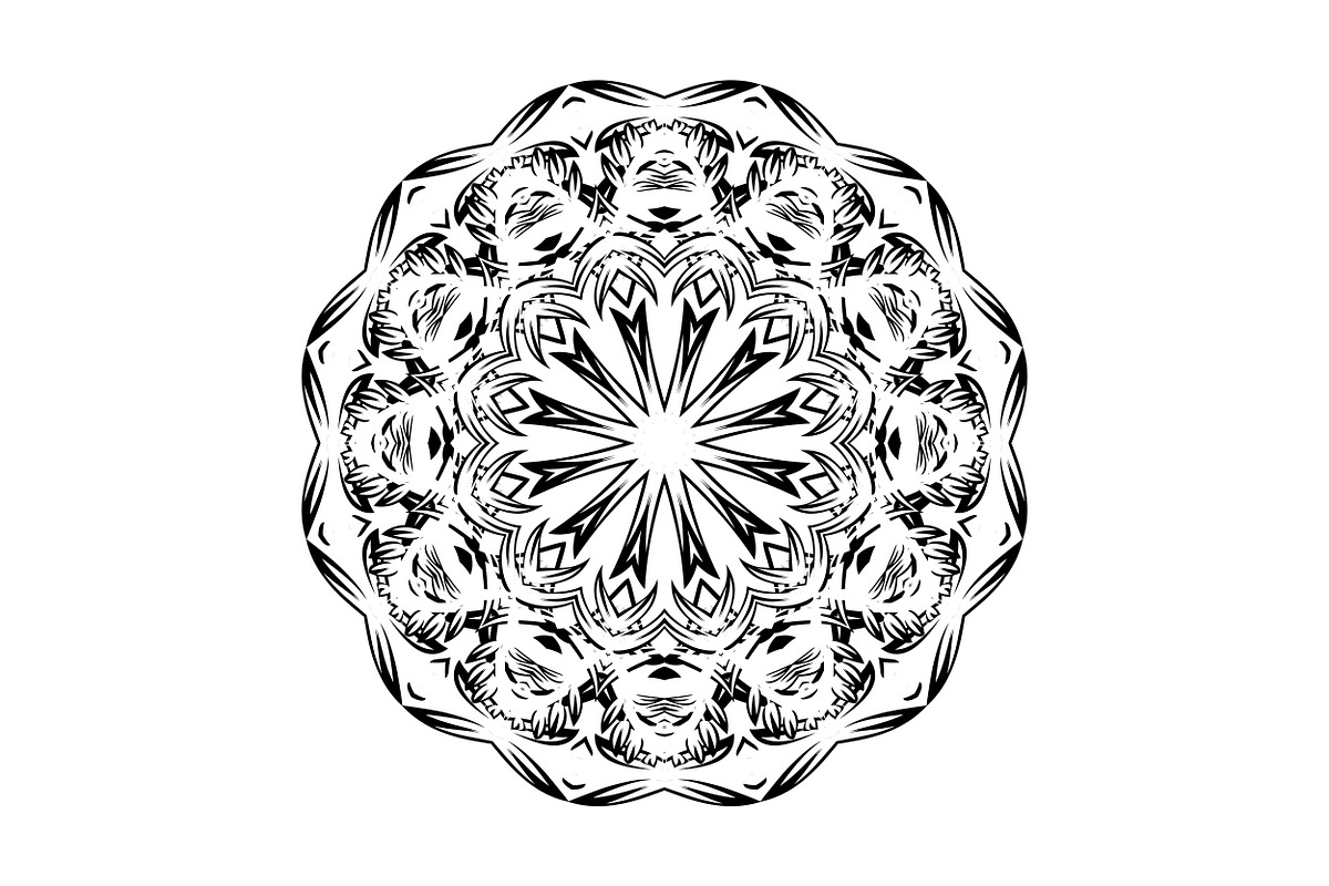 High Quality Mandala Clipart Bundle, a Decorative Illustration by NJ Himel (Photo 26 of 103)
