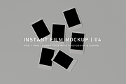 Instant Film Photo Mockup | PSD, PNG, a Product Mockup by Pretty Techie (Thumbnail 1 of 2)