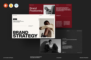 Zex Brand Strategy Template, a Presentation Template by Studio Artisan
