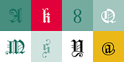Fleischmann Gotisch, a Blackletter Font by preussTYPE (Thumbnail 2 of 11)