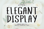 Elegant Display - Whimsical Font, a Handwritten Font by KiddoGlyphs Studio (Thumbnail 1 of 6)