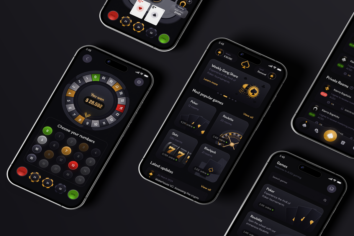 ACED Crypto Casino UI Kit, an UI Kit Template by Lumina_ui_ux202 (Photo 5 of 8)