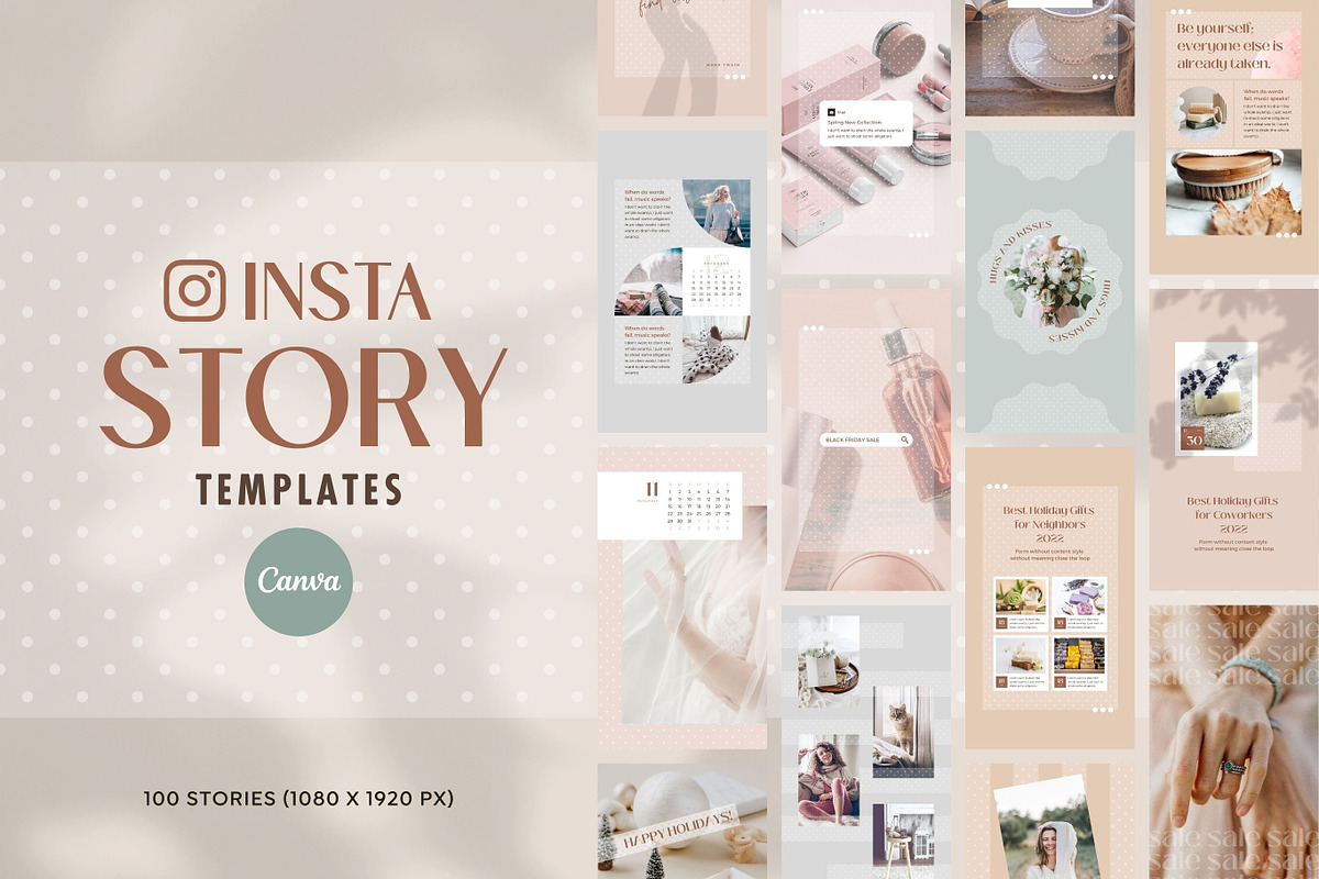 Instagram Post Story Template Dot, a Social Media Template by Keikoya (Photo 15 of 18)
