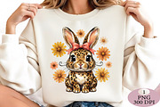 Happy Easter Bunny PNG Leopard Patte, an Illustration by Daily.Designs (Thumbnail 2 of 5)